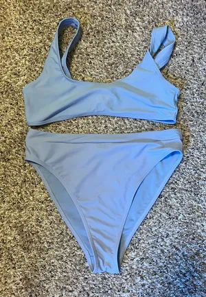 Missguided blue swimsuit 💜 thumbnail 1