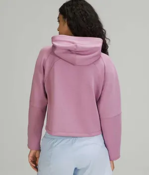 Lululemon air wrap modal hooded pullover size 4 jubilee thumbnail 2