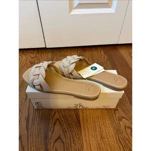 a new day Maggie Embellished Braided Slide Sandals Women’s Size 9 New with Tags thumbnail 3