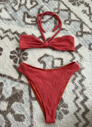 TJ SWIM bikini Red Size M thumbnail 1