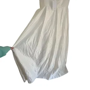 Lulu's Extraordinary Vow Off Shoulder Wedding Dress White XL Pockets A-Line thumbnail 10