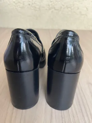 Steve Madden Black Patent Loafers for Women thumbnail 5