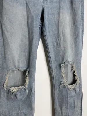 Abercrombie & Fitch Curve Love ’90s Straight Jeans 31/12S Ultra High Rise thumbnail 8