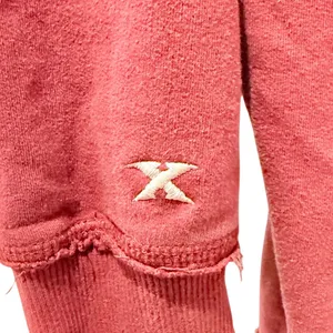 Pressbox Alabama 1831 Hoodie Red Distressed Zip Up Collegiate Womens 2XL thumbnail 3