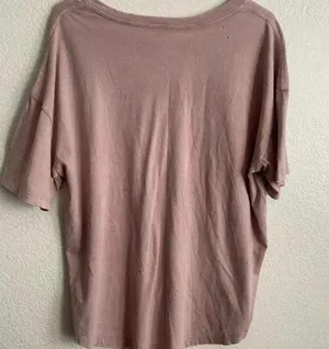 Aerie 🆕NWOT Distressed Vintage Rainbow Print Oversize Tee L🆕 thumbnail 3