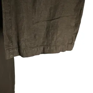 VTG Guess Jeans Women's 100% Linen‎ Pants Large Y2K Boho Wide Leg Smocked Waist thumbnail 5