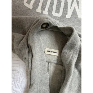 Zadig & Voltaire Amour Hooded Sweatshirt Dress Medium Gray Cotton Modal Pocket thumbnail 5