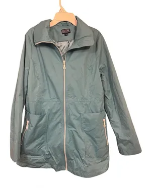 Pendleton Women's Light Teal Zip Jacket thumbnail 1