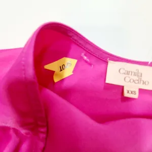 Camila Coelho Payton Maxi Dress in Hot Pink thumbnail 8