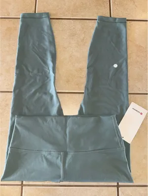 Lululemon Wunder Train High Rise 25” Misty Glade Size 10 NWT thumbnail 1