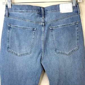 Banana Republic Premium Denim Light Wash Classic High Rise Slim Jeans Size 30L thumbnail 6