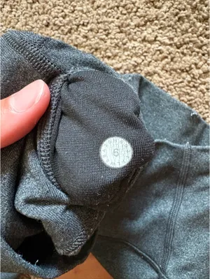 Lululemon Grey Flare Leggings thumbnail 4