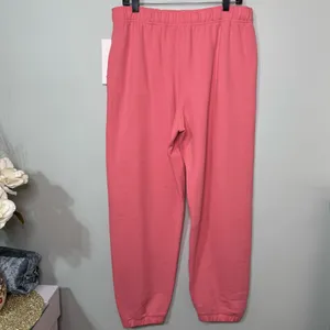 Lululemon Scuba Oversized Fit Fleece Jogger Pants Sakura Pink Large NWT thumbnail 7