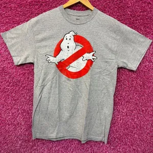 Ghostbusters Who You Gonna Call Classic Movie Logo Tee M thumbnail 1