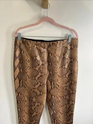 Zara Snake Print Leggings thumbnail 3