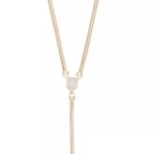 Kendra Scott Starla Long Y Necklace Iridescent Drusy Stone thumbnail 9