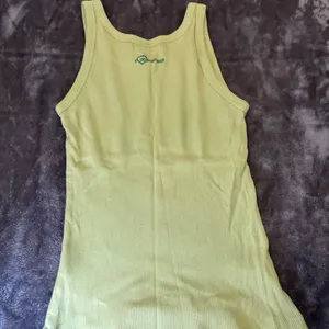 Women's Ribbed Tank Top - Light Green thumbnail 2