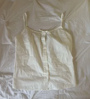 Brandy Melville Top White Tank thumbnail 1