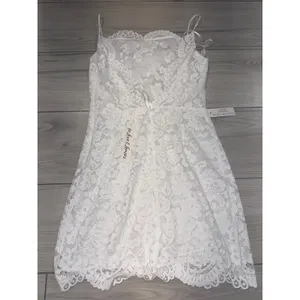 For Love & Lemons White Floral Lace Mini Dress Spaghetti Strap NWT Size Small thumbnail 6