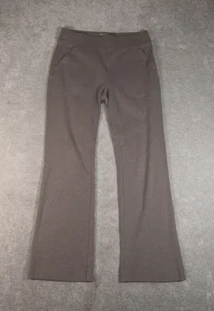 Duluth Trading Co Womens NoGA Naturale Cotton Bootcut‎ Pants Size Sx29 Brown thumbnail 1