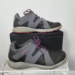 Merrell 1SIX8 AC+ PRO Women's Size 8 Shoes Gray Slip Resistant Work Sneakers thumbnail 1