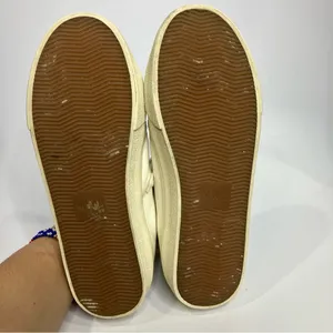 Madewell sidewalk Hightop Sneakers white leather casual unisex women’s‎ size 7.5 thumbnail 7