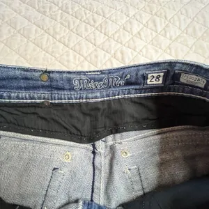 Miss Me Bootcut Bling Western Cowboy Denim Grunge Hip Hop Kendrick Jeans Size 28 thumbnail 12