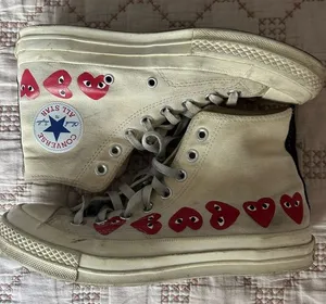 Comme des Garçons PLAY x Converse Heart High top sneakers thumbnail 1