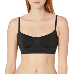 NEW Calvin Klein Convertible Straps Wirefree Fusion Flex Balconette Black S thumbnail 1