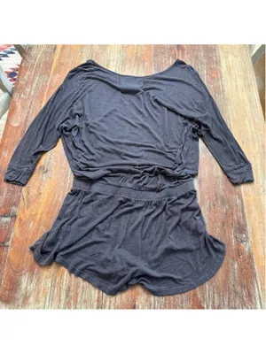 Young Fabulous & Broke Charcoal Long Sleeve Romper Small thumbnail 12
