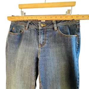 Cabi Slim Jean 622 Womens Size 8 Medium Wash Straight Leg‎ Denim Blue Jeans thumbnail 5