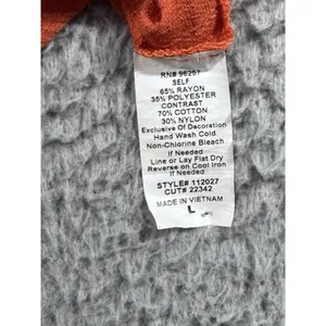 Women Large Cold Shoulder Top Cottagecore Peasant Romantic Coastal‎ Nautical Y2K thumbnail 6