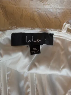 Lulu's Ivory Lace Mini Slip Dress thumbnail 2