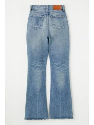NWT Moussy Vintage MVS Flare in Blue High Rise Stretch Denim Jeans 25 x 33 thumbnail 9