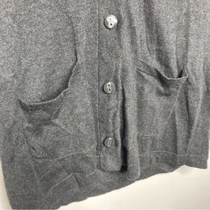 Ann Taylor Loft‎ sweater vest charcoal size small thumbnail 2