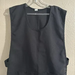 Sleeveless apron Black thumbnail 2