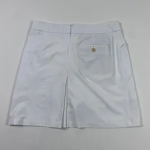 Peter Millar Skirt Womens 8 White Golf Wicking Stretch Pockets Zip Back Athletic thumbnail 8