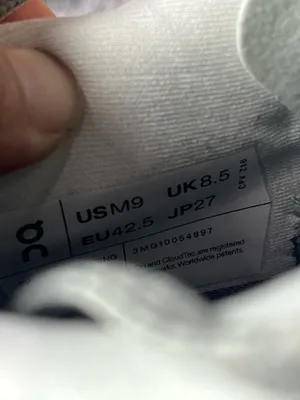 On Cloud NEW Cloudmonster Grey US Men's 9 Max Cushion Road Shoes⁠ thumbnail 8