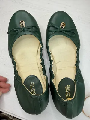 Michael Kors MK Ballet Flats Ballet Flat Gold Lock Sz 7 thumbnail 2