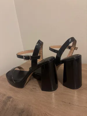 Block Black Heel Size 6 thumbnail 4