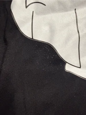 Bella Canvas Black Tee with White Ghost, Orange Jack-O'-Lantern & Red Soda Can thumbnail 8