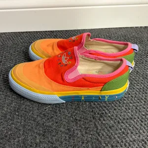 Adidas Love Unites Nizza Slip-On Pride Rainbow Sneakers GW2421 Mens 5 Womens 6 thumbnail 3