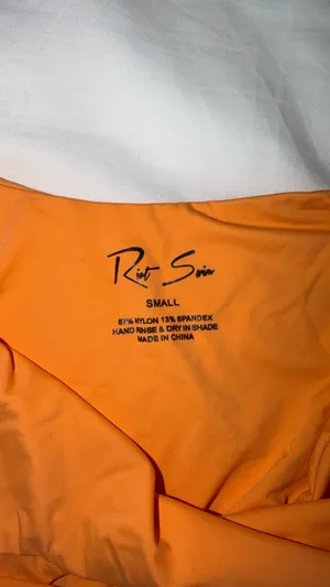 Riot Swim One-Piece Orange thumbnail 3