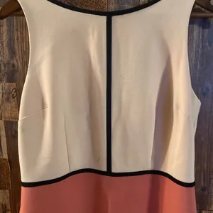 Ann Taylor Loft color block dress (Pink) size 8 thumbnail 3