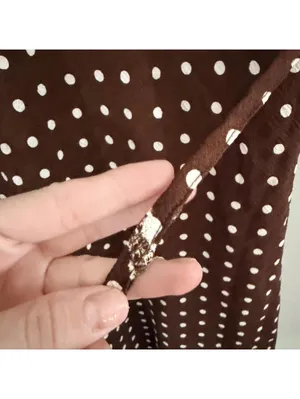 Princess Polly Nellie Polka Dot Minidress in Brown Polka thumbnail 4