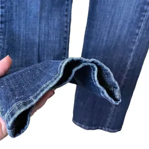 Lee Slender Secret Blue Jeans Size 4 Medium Crystal Accents Lower On The Waist thumbnail 4