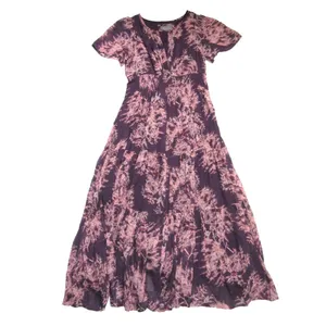NWT by Anthropologie The Somerset Maxi in Crimson Print Chiffon Edition Dress XS thumbnail 5