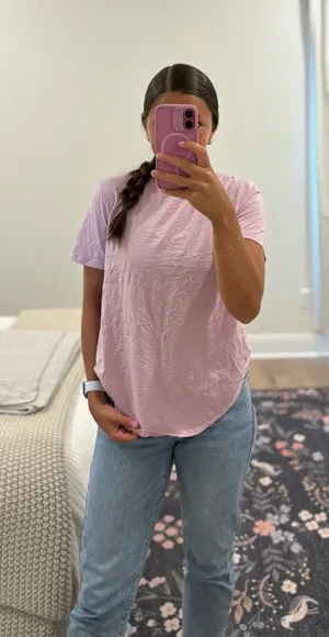 Lululemon Curved Hem Crewneck Tee thumbnail 1
