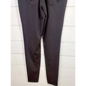 Motherhood Maternity Women's Heather Stretch Leggings Gray Tan Size Small thumbnail 5