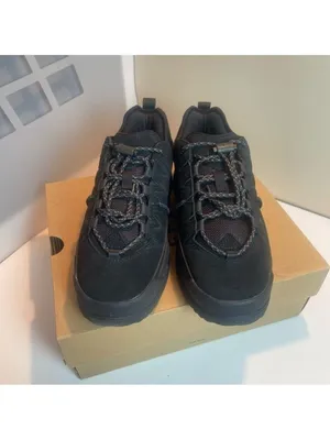 UGG CapTrail Low sneakers in black suede waterproof unisex grunge goth hiking 7 thumbnail 6